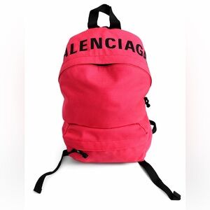 Balenciaga Pink Backpack